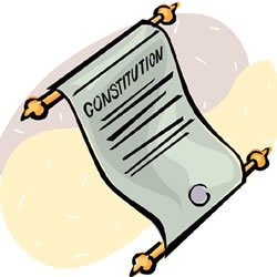 Image of constitution scroll